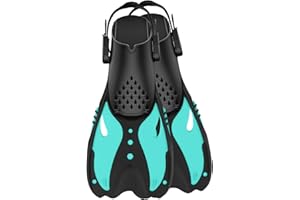 Arlierss Pinne da Immersione, Pinne Snorkeling Regolabili Adulti, Pinne da Nuoto, Pinne da Snorkeling per Immersioni,Snorkeling e Nuoto Unisex Adulto