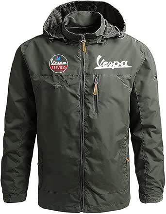 MMGN 2020 Vespa nuovo uomo college con cappuccio stile stampa  personalizzata classica calda felpa con cerniera cardigan giacca con  cappuccio cappotto con cappuccio maschio : Amazon.it: Abbigliamento