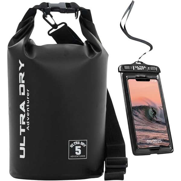 MORAINJAY Sac à Dos Étanche 25L - Sac Polyvalent Imperméable Pour Kayak, Randonnée, Camping Et Sports Nautiques