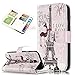 Produktbild Roreikes Samsung Galaxy S5 / S5 Neo Hülle, Galaxy S5 / S5 Neo Case, Hülle Muster Blume Strap Wallet Cover Tasche Bunte Retro PU Leder Flip Case Handytasche Muster Schutz Hüllen im Bookstyle Handyhülle Ledertasche mit Stand mit Neun Funktion Kartenfächer Magnetverschluss Magnet Etui Schale Schutzhüllen für Samsung Galaxy S5 / S5 Neo