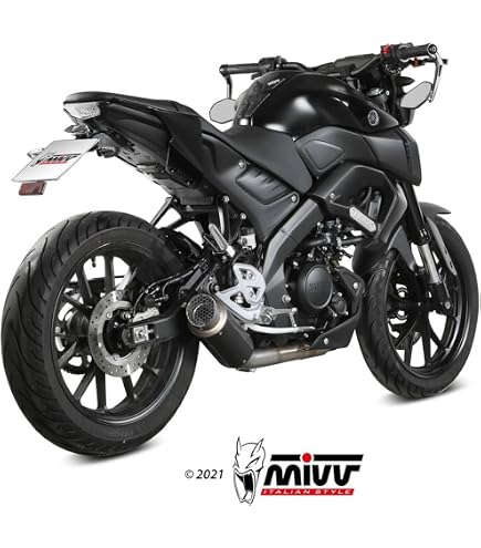 Ligne D'échappement Complète DOMINATOR GP NOIR Pour YZF R125 2021-2022 - Collecteur Et Silencieux Sport