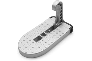 LFOTPP - Pedal plegable para puerta de coche (aleación de aluminio, con gancho)