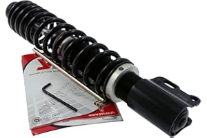 Stoßdämpfer YSS Mono einstellbar 255mm/330mm kompatibel für Vespa P 125 X VNX1T 1977-1982 7,5 PS, 5,5 kw