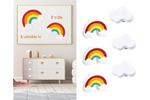 CcHhyyt Pomelli in gomma morbida a forma di cartone animato, per bambini, ragazze, ragazzi, maniglie per cassetti, per armadi della cameretta dei bambini, 6 pezzi