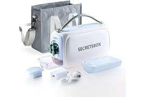 SECRETSBOX Insulin-Kühler Reiseetui, Insulin Kühlbox Elektrisch Medizinische Kühlbox Temperatur 2–8 °C Insulin-Stiftetui Digitalanzeige Diabetikeretui für Insulin(mit 1 Batterien)
