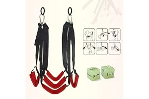 JUMOK Honeymoon gift UṈdér door Ṣex Ṣwing furniture Ạdjǘstáble Šṭráp body stretching for couple