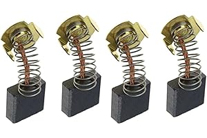 LKTFATD 4-Pack Carbon Brushes (Model CB204) Compatible with Makita GA9020, GA9020KD, GA9020S Angle Grinders