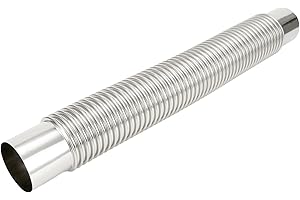 Sandyseptember 90° Stainless Steel Elbow Chimney Liner, 60mm, Pack of 1