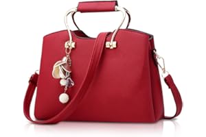 NICOLE & DORIS NICOLE&DORIS Women’s Handbags Tote Top Handle Shoulder Bags Crossbody Bag for Ladies Leather Bag with Long Strap