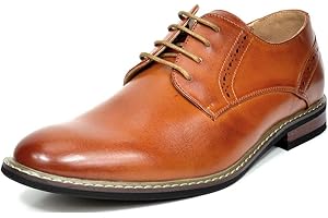 Bruno Marc Scarpe Eleganti Uomo in Pelle Stringate Derby Basse Vintage Elegante Classiche Oxford