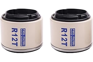 Oewnvmd 2 St¨¹Ck f¨¹r R12 R12S R12T Racor 140R 120At S3240 Npt Zg1 / 4-19 SFC-8801-10 Kraftstoff Wasser Abscheider Filter