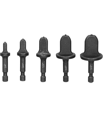 Set Svasatore Tubi Rame 5 Pezzi - Per Condizionatori, Con Manico Esagonale E Punte Multiple - Foto 9