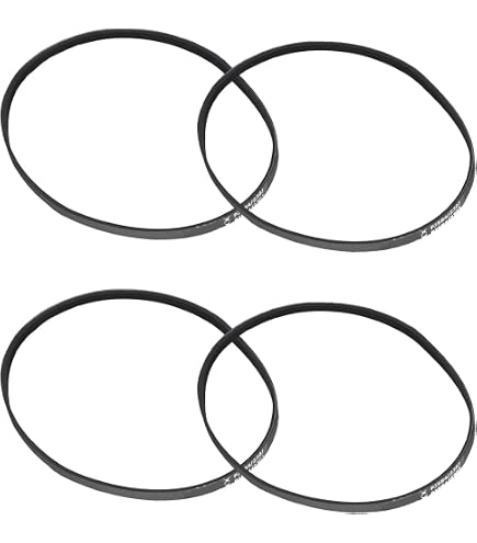 4 Courroies Trapézoïdales 3PJ584/230J - 3 Nervures, Circonférence 584 Mm, Pour Transmission Moteur Et Modélisme RC