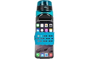 Therm la Mode - Borraccia in acciaio INOX con manico ad anello, per mantenere il freddo caldo, doppia parete a prova di perdite, per palestra, scuola e ufficio 890ml Stile sportivo - blu (30oz)