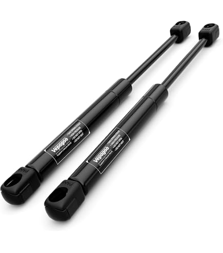 ARANA PROP 400MM 200N Gasdruckfedern (2 Stück) - Schwerlast Gasdämpfer für Bettkasten, Heckklappe & Mülltonnenbox - 20KG Universal Gasdruckdämpfer Set