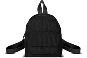 WisePoint Women's Fashion Backpacks, Corduroy Mini Backpack Purse Small Backpacks for Women and Girls, Stylish Women Backpack for Dating, Working, Shopping, Traveling, Camping
