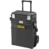 Stanley - FatMax Mobil Iş Istasyonu (54,9 X 73,3 X 41,3 Cm, Ağır Y&uuml;k Tekerlekleri, Otomatik G&uuml;venlik Kilidi, Iz Edilebilir Te