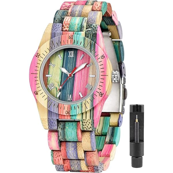 Montre Femme RORIOS Analogique - Bracelet Céramique Et Acier - Étanche 30m - Mouvement Japonais