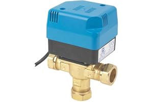 HORSTMANN Zoneplus Z322 22mm 3 Port Mid-Position Diverter Valve