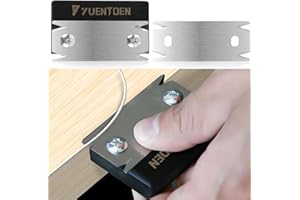 Yuentoen Furnierkantenschneider mit 1 Ersatzklinge, Kantenschneider Umleimer Holzbearbeitung Werkzeuge Handhobel, Edge Banding Trimmer,Holzgrate Holzkante Bänder Trimmer Einhandhobel für PVC ABS