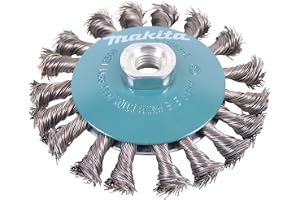 Twisted Ståltråd Konisk Borste, 115mm Diameter
