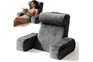 Sittdyna säng ryggkudde soffa, läskudde ergonomisk 45° armstöd