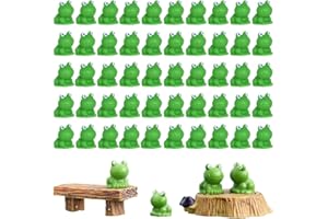 RHQFDM Mini Rane in Resina - 50 Pezzi, Muschio Paesaggio, Fairy Garden, Giardino, Fai da Te, Ornamento, Figurine Decorazione