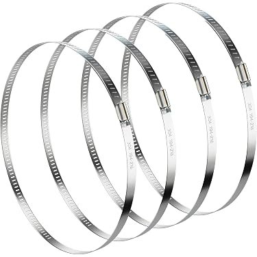 120 Stück PEX Crimp Ringe 1,9 Cm – 304 Edelstahl Einohr-Klemmen Set Für Rohrinstallationen