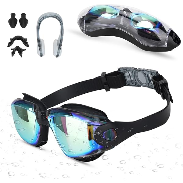Ambienden Schwimmbrille Anti-Fog - Profi Brille Für Training & Freizeit