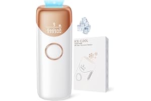 OUPSEEN Depiladora Laser IPL con Función de Enfriamiento, Depiladora Luz Pulsada con HR/SC/RA, 600NM Onda de Luz Roja, 9 Nivel de Energía, Max 19.8J, 999.900 Flashes para Hombre, Mujer, Depilación Cuerpo