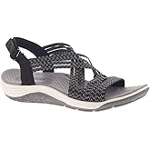 Skechers Reggae Cup-oh, Snap!, Sandalias de Punta Descubierta Mujer