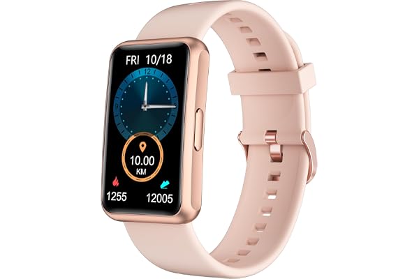 HUAKUA Montre Podometre Marche Bracelet Non Connectée Simple 1.47 Pouces Etanche IP68 pour Femme Homme Enfant Trackers d'Activité Sport Course à Pied Marche KM Calories Sommeil Chronometre Minuteur