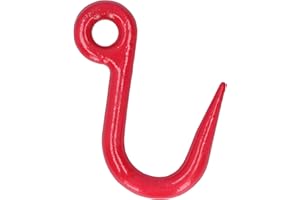 Jeanoko 1T Crochet de Levage de Sécurité, Crochet de Conteneur de Grue à œillets Inoxydable pour la Logistique et le Transport