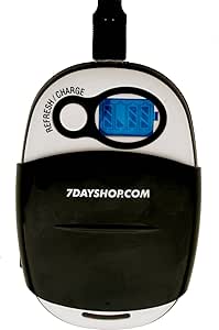 7dayshop Intelligent and Super Fast AA and AAA Battery Charger with LCD Display - 600LCD - Charge via Car, Worldwide Mains and USB