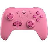 8BITDO ULTIMATE 2C KABLOSUZ BT KUMANDA -PEMBE | Hall Effect Joysticks, 6 Eksenli Hareket Kontrol&uuml;, Rumble Titreşimi, Rafine D