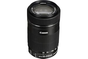 Canon EF-S 55-250mm Objectif Noir