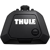Thule Unisex's Evo Y&uuml;kseltilmiş Raylı Tavan Rafı Bileşeni, Siyah, Tek Boyut