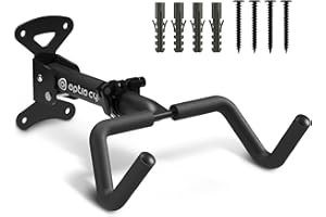 Optio Cycle Stojak Rowerowy | Uchwyt Ścienny na Rower | Ścienny Uchwyt Rowerowy | Zawieś Ścianę Roweru | Hak Rowerowy Ścienny | Wsparcie dla Rowerów