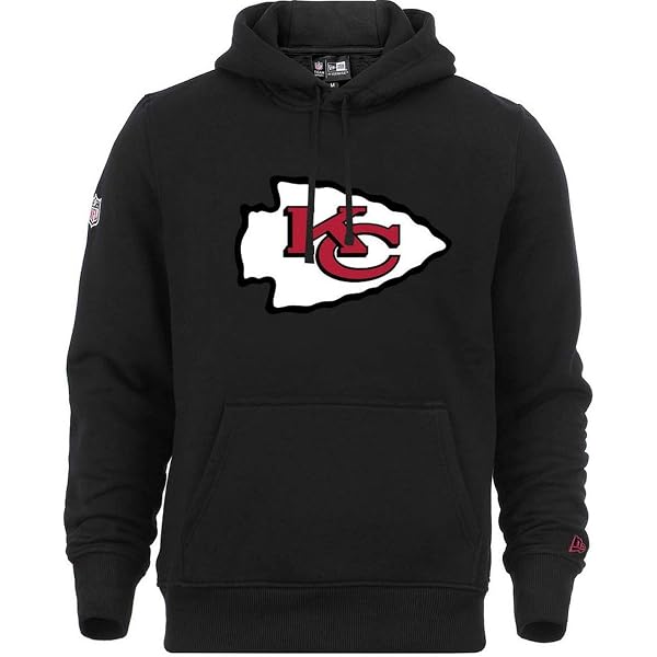 New Era - NFL Kansas City Chiefs Team Logo Hoodie - Schwarz Größe XXS,  Farbe Schwarz : Amazon.de: Fashion