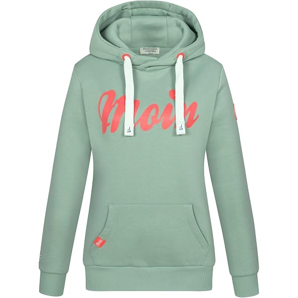 Eight2Nine Damen Hoodie Moin-Liebe zum Meer LETN-104