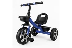 For Your Little One Venture Trike – Kids Tricycle & Baby Push Bike | 18 Months–6 Years | Toddler Ride On Toy & Gift (Blue)