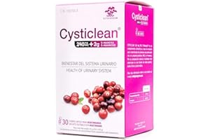 Cysticlean 240 Mg. D-Manosa 30 Sobres Para2, Arándano Rojo Americano, Negro