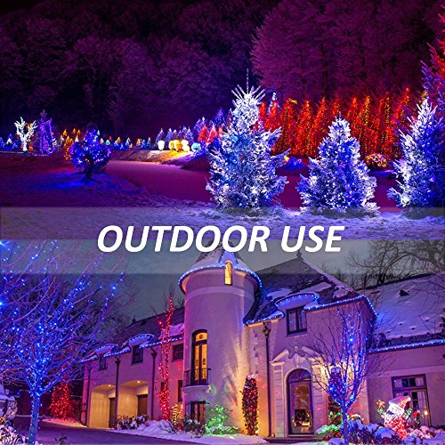 Ustellar 2er RGB 15W LED Fluter Mit Fernbedienung Stecker 16 Farben und 4 Modi, IP66 Wasserdicht LED Flutlicht, Garten Stimmungslichter - 5