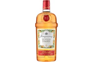 ‎TANQUERAY Tanqueray Flor de Sevilla Gin | Köstliche Orangenaromen | Perfekt für Cocktails & Abende mit Freunden | Exzellent in Gin Tonic | 41,3% vol | 1000ml Einzelflasche |