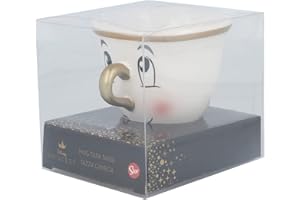 STOR TAZA CERAMICA 3D 190 ML EN CAJA REGALO CHIP LA BELLA Y LA BESTIA