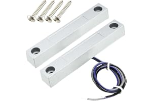 Gebildet Contatto per porta Avvolgibile Interruttore Magnetico Reed Allarme con 3fili per N.O./N.C. Applicazioni MC-58