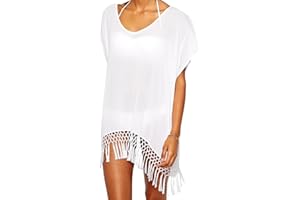 CHALIER Pareo Playa Mujer, Trajes de Baño Bikini Ropa Vestido Playa Mujer Ropa para Verano Vacaciones Cover Up