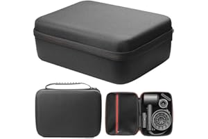 XBERSTAR Funda rígida de repuesto para secador de pelo Dyson Supersonic HD03 (solo case) (negro)