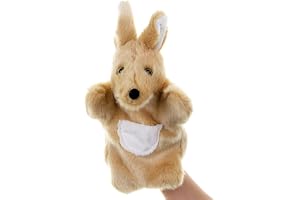 LOMTRATS Hund kanin duva drake koala panda björn får handdockor plyschdjur leksaker för att se ut som fantasifulla spelgåvor