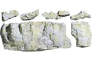 Woodland Scenics C1243 Gießform Felsen Felswand Felsbrocken große kleine Felsstücke Berge Base Rock